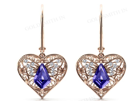 Elegant Real flowers Patchwork Metal Accessories Trim Heart-shaped Earrings(Each one is unique) Elegant Real flowers Patchwork Metal Accessories Trim Heart-shaped Earrings(Each one is unique)