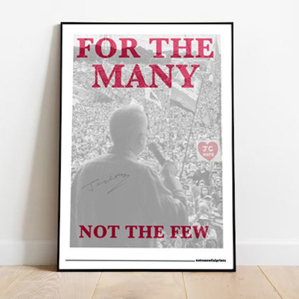 Jeremy Corbyn SIGNED Print