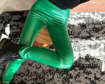 Faux Leather Leggings