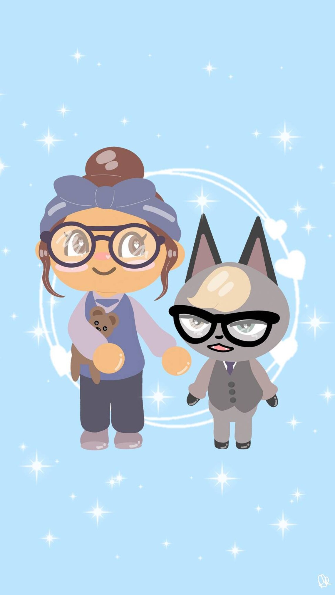 Animal Crossing New Horizons Drawing BODY AND VILLAGER/1 | Etsy