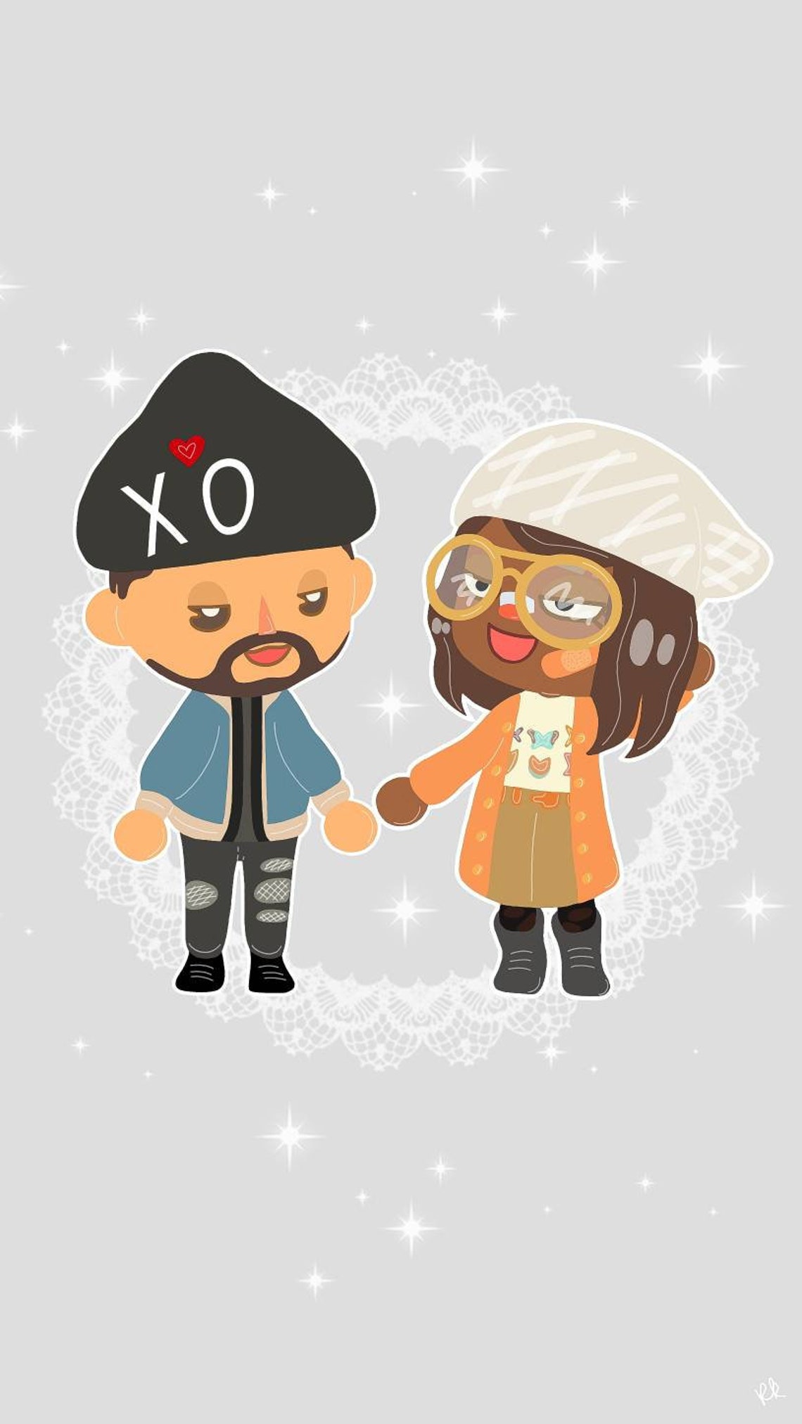 Animal Crossing New Horizons Drawing BODY AND VILLAGER/1 | Etsy