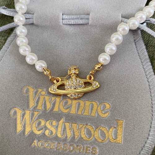 Vivienne Westwood Pearl Orb Necklace 