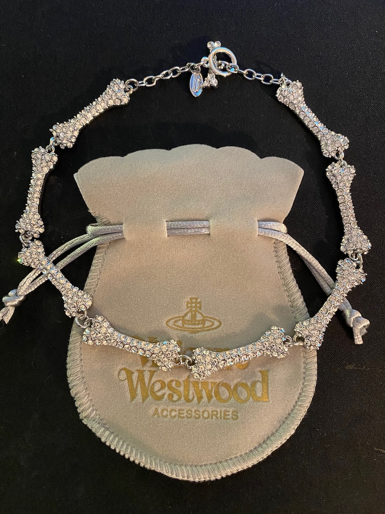 Vivienne Westwood Bone Choker Necklace - Etsy