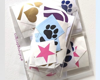 Mixed Bag of Vinyl Shapes