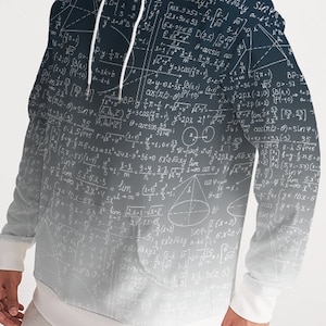 Math Ornament Hoodie, Math Equations Hoodie, Science Hoodie for Math lovers, Math Gift, Mathematics Hoodie, Math Teacher Gift.