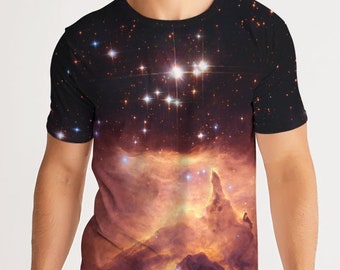 Astronomy Gifts: Star Cluster Shirt for Men, Space Gift for Astronomy Lovers, Space Shirt, Astronomy Shirt, Astrophysics and Space Discovery