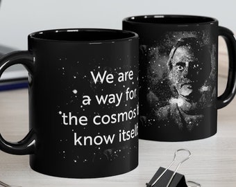 Kubek naukowy dla fanów Carla Sagana; Kubek kosmiczny, Kubek astronomiczny, Prezenty astronomiczne, Kubek NASA, Prezent dla nauczyciela nauk ścisłych, Kubek dla nauczyciela nauk ścisłych, Prezenty kosmiczne