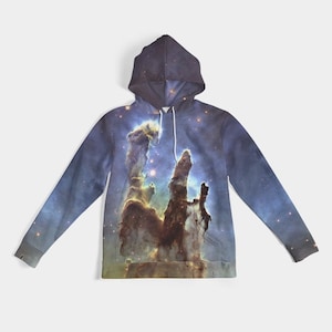 NASA Hoodie, Astronomie Geschenken, Nebula Galaxy Hoodie Voor Carl Sagan & Neil deGrasse Tyson Fans, Galaxy Print Space Hoodie, Astrophysics Cosmos