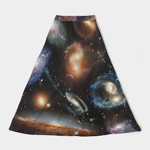 Galaxie Rock, Weltraum Rock, Astronomie Rock, Weltraum Geschenk für Astronomie-Liebhaber, Nebelfleck Geschenk, Andromeda, Astronomie Geschenk, Wissenschaft Kleid