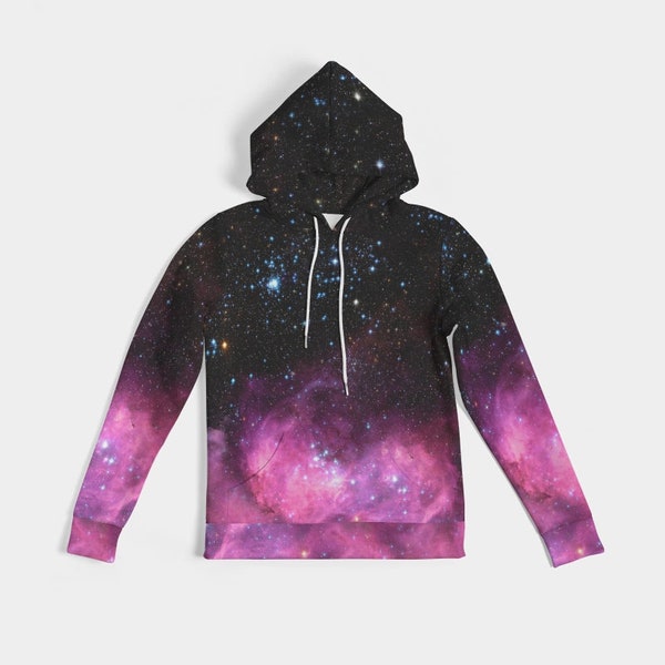 Red Cloud Galaxy Space Women's Hoodie