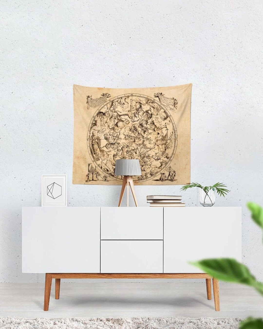 Star Map: Johannes Hevelius Prodromus Astronomia Tapestry, Space ...