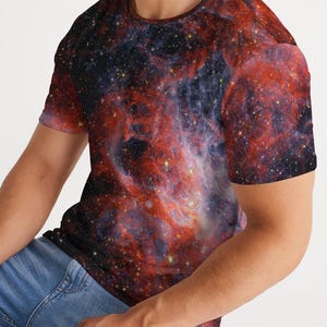 James Webb NGC 604 Space Shirt for Astronomy & Astrophysics Lovers, NASA JWST Astronomy Gifts, Galaxy Printed Shirt, Awesome Space Gift.