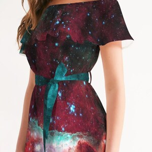 Galaxy Dress, Space Dress, Constellation Dress, Galaxy Print, Astronomy ...