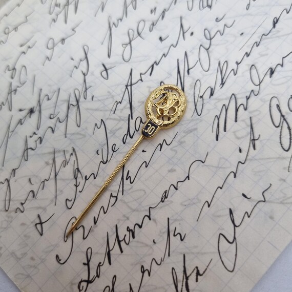 Broche Ancienne Fantaisie Argent Sterling - Épingle Vintage Sans Marque
