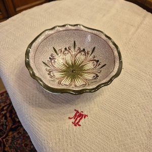 Gmundner Keramik Bowl Austria Gmunden Vintage Serving Bowl or Muesli
