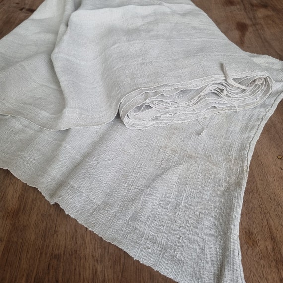 780cmx45cm Antique Linen Fabric Roll Etsy