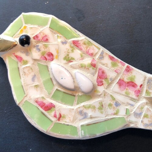 Craft Kits for Adults Bird Ornament Mosaic Kit DIY Kits for Etsy