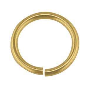 Split rings/end rings/linking rings - 18K 750/1000 gold - French manufacture - findings for jewelry making
