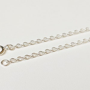 Sterling silver forçat chain 2,3mm