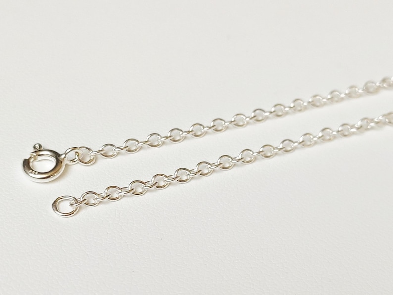 Sterling silver forçat chain 2,3mm