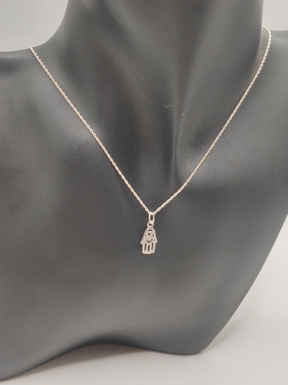 Pendentif Main De Fatma En Argent 925 Grand Modèle – Joaillerie Legros