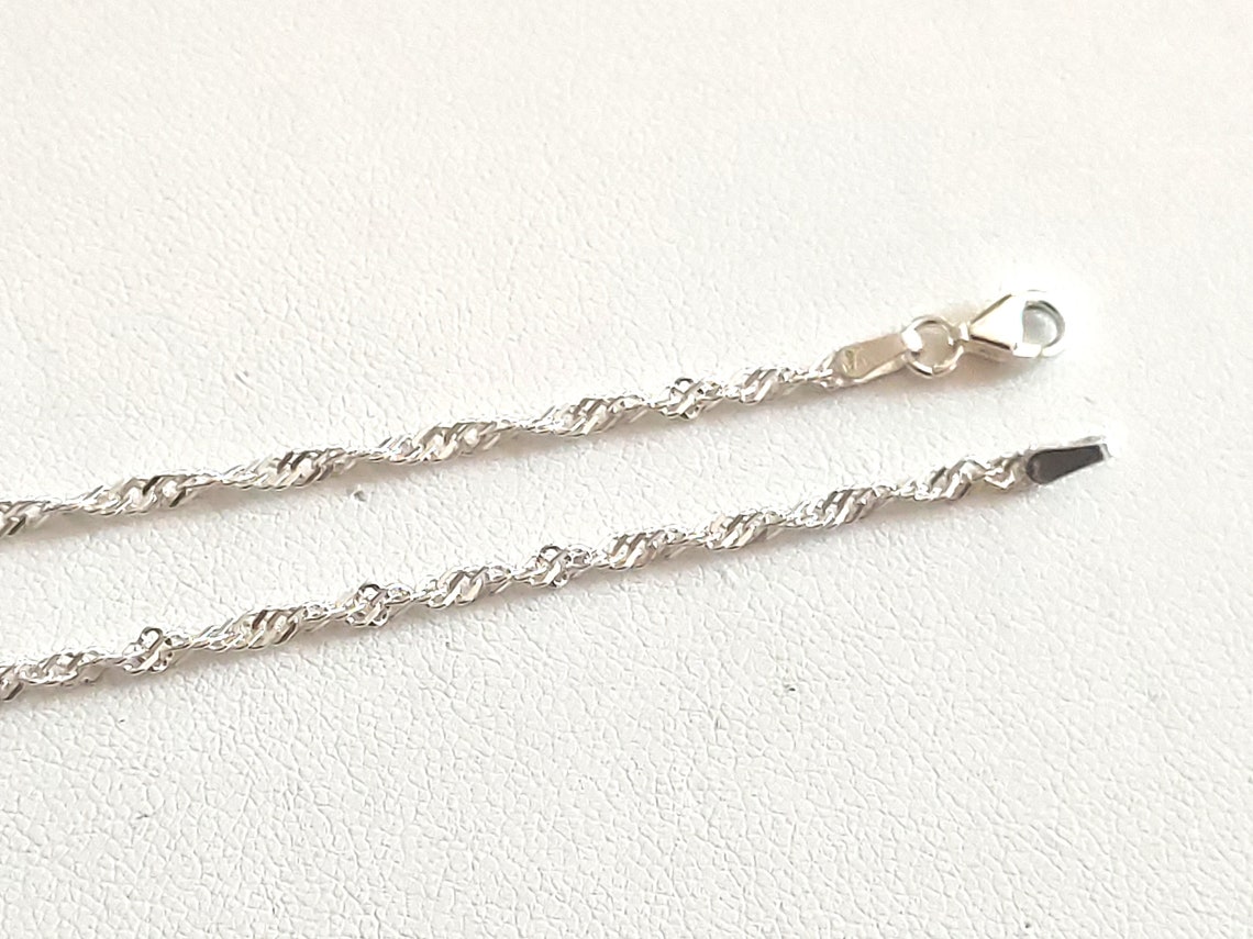 Chaîne - Argent torsade 2.3mm - CHS490