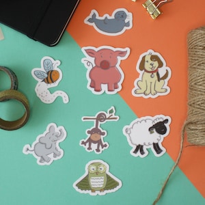 Cute animals sticker pack