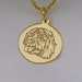 14K Solid Gold Cockapoo Necklace - Custom Dog Pendant, Personalized Pet ...