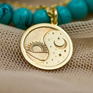 YunYun Sun SS17 YYS Luna Pendant Gold main image 0