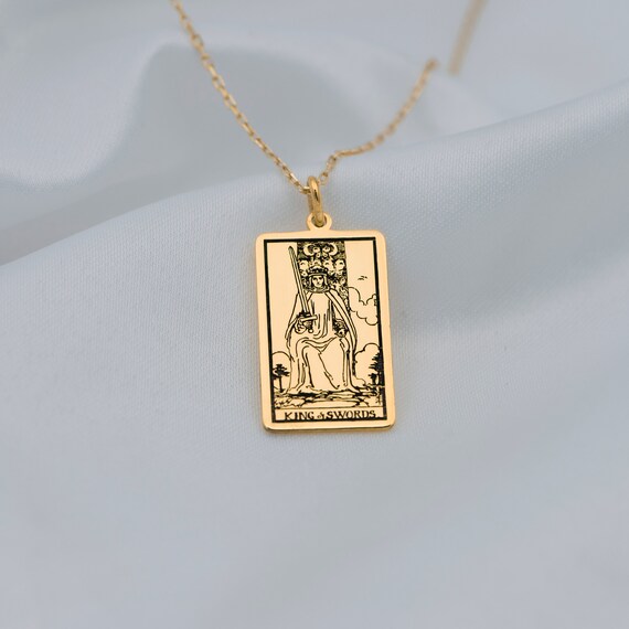 Collana Kingman Con Ciondolo A Doppia Punta In Turchese Blu, Argento 925, Lunghezza 50 Cm