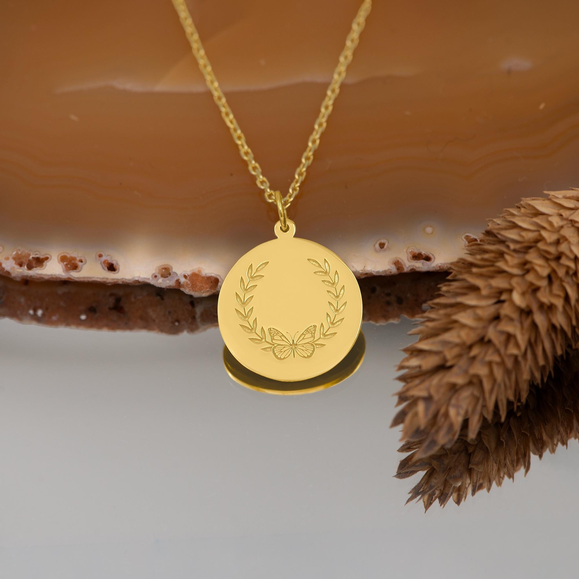 【希少・廃盤】fredperry ロゴネックレス gold ゴールド Polo Gold Necklaces Fred Perry Jewellery 14K Gold Butterfly Wreath