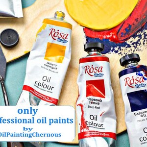 Strawberry painting hand painted only professional oil paints by OilPaintingChernous.