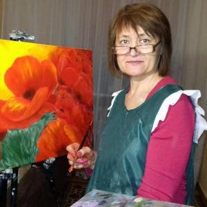 Oil painting in progress