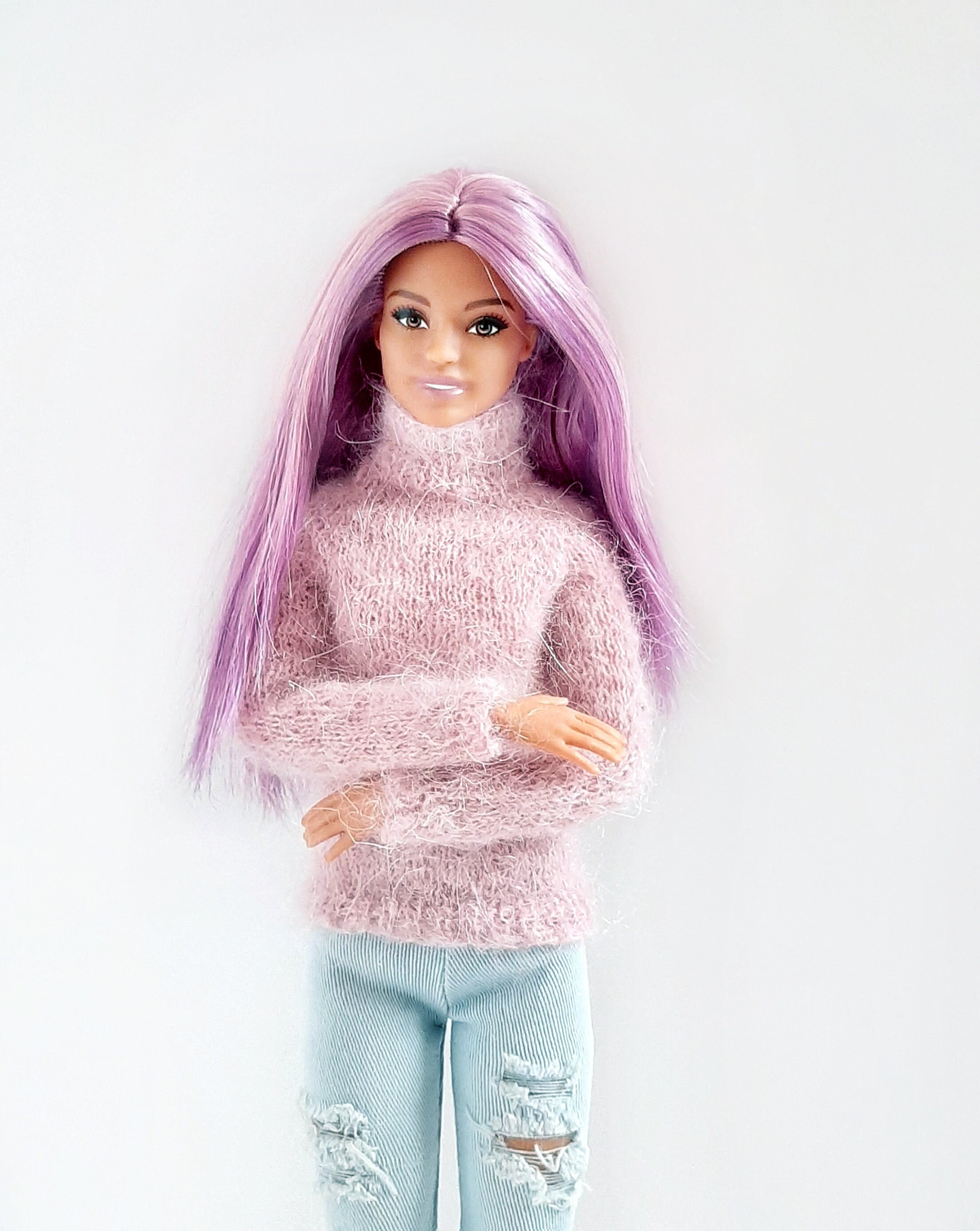 Knitting pattern for Barbie doll sweater pattern Barbie doll Etsy