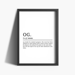 Gaming Prints | Gamer Print | Gaming Wall Art | Gamer Gifts | Boys Bedroom Decor | Definition Prints | Gaming Poster | Game Gift