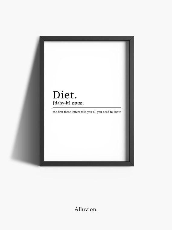 Funny Kitchen Quotes Kitchen Prints Kitchen Decor A5 A4 A3 