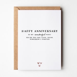 Carte d’anniversaire de femme | Carte d’anniversaire pour femme | Joyeux anniversaire à mon incroyable épouse | Merveilleuse carte d’épouse | Cartes d'anniversaire pour elle