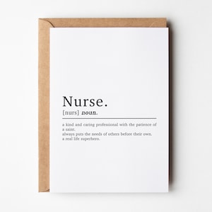 carte pour l'infirmière | Définition infirmière | d'obtention du diplôme d'infirmière | carte d'anniversaire d'infirmière | d'infirmière de félicitations de Zazzle.be Liste d'envies Vous avez des idées ? Carte d'étudiante infirmière