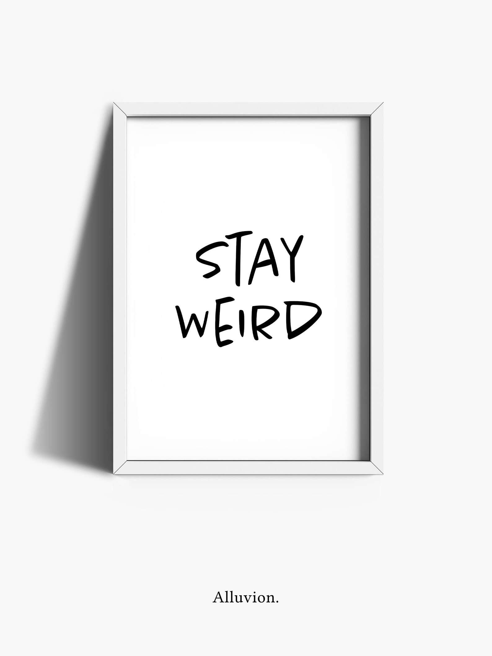 Stay Weird Print Bedroom Prints Boys Bedroom Posters Etsy UK