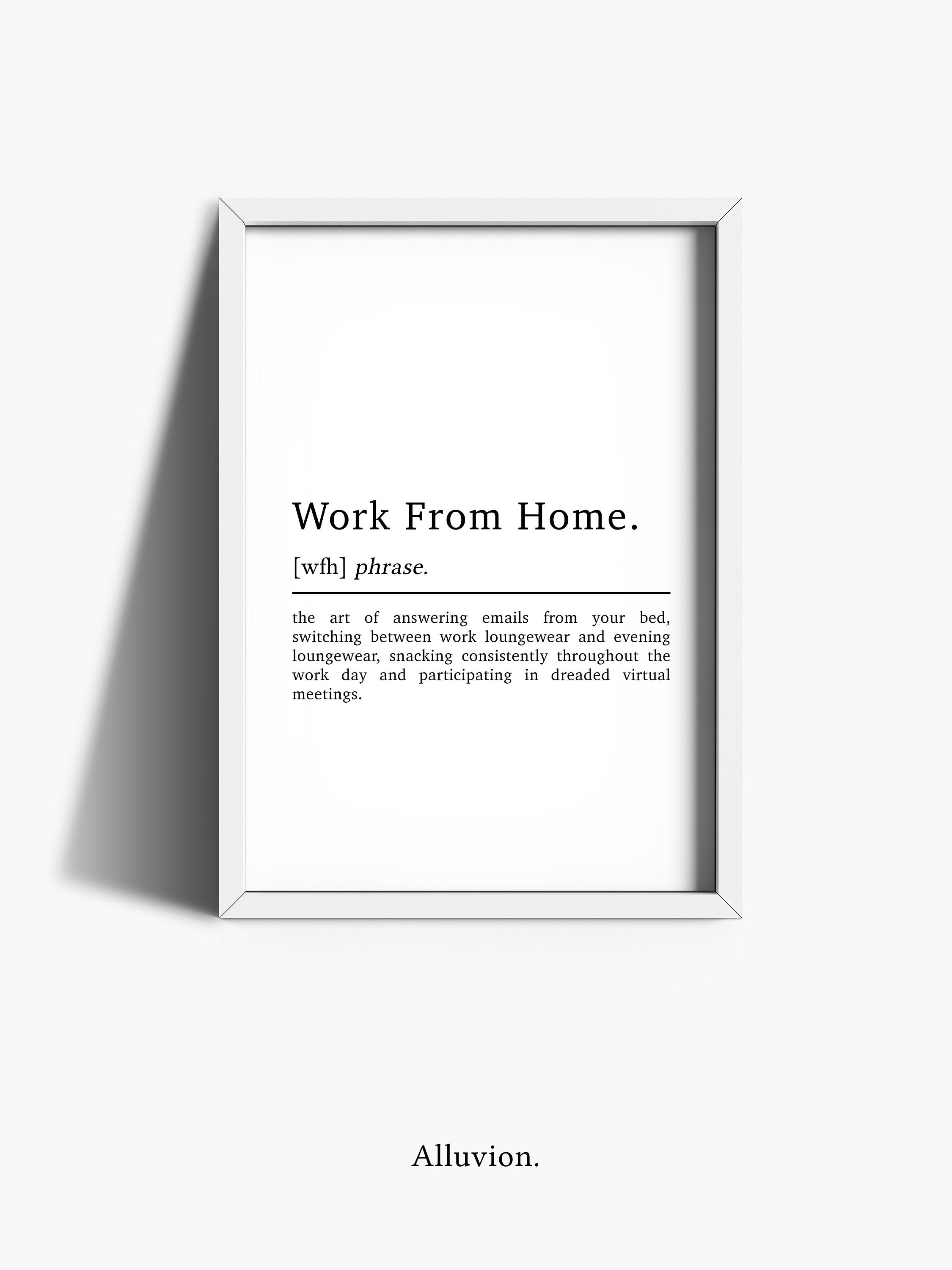 Prints Funny Quote Decor for Home or Workplace CONSULTANT Funny Job
