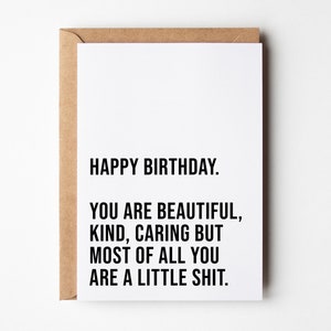 Carte d'anniversaire fille, carte d'anniversaire drôle pour fille, de maman et papa, joyeux anniversaire fille, cartes d'anniversaire fille drôles, pour elle
