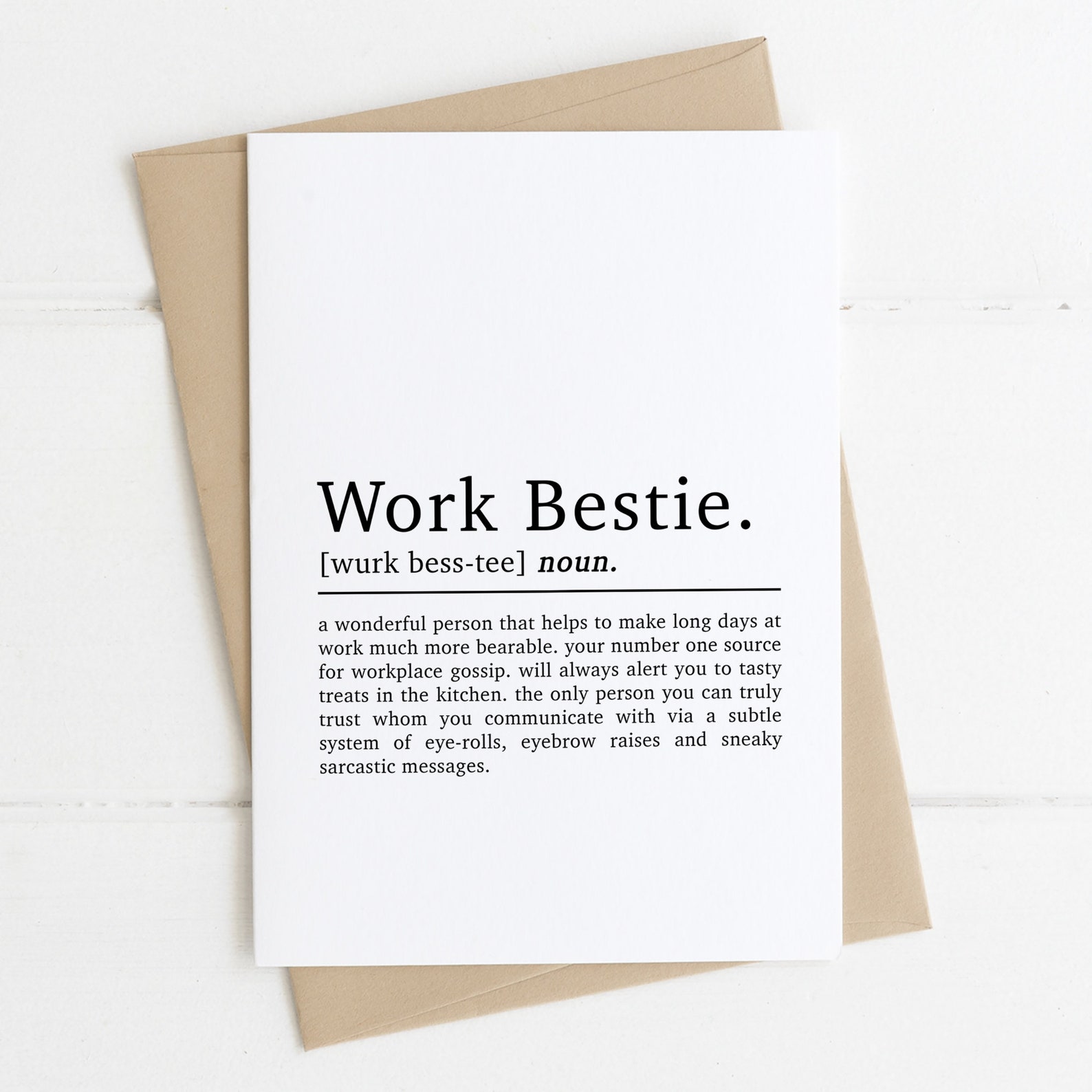 Work Bestie Definition Card Card For Work Bestie Work Etsy UK 50-cute-names-to-call-your-female-bestie-find-nicknames