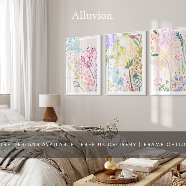 Bedroom Wall Art Over the Bed - Etsy UK