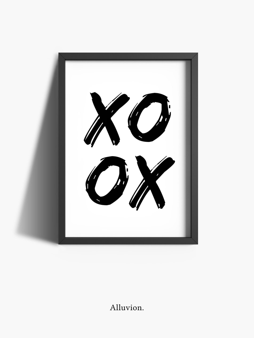 XO Print Fashion Print Bedroom Print Bedroom Decor Etsy