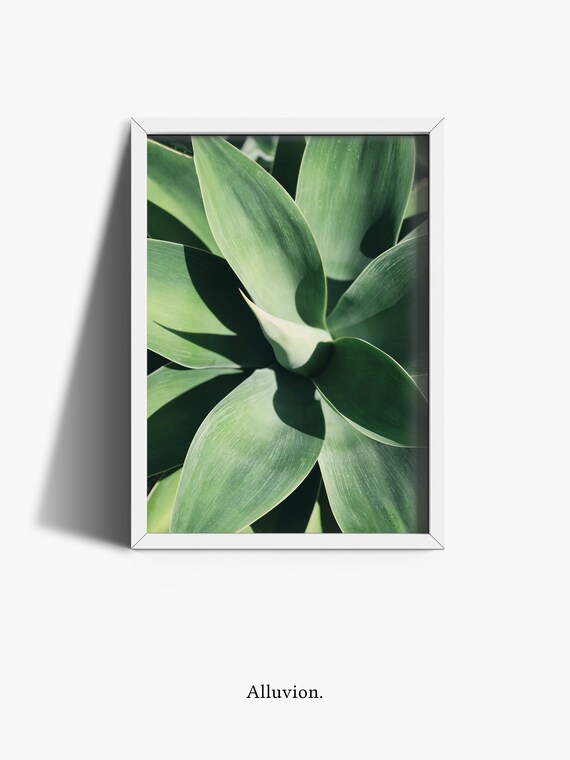 Green Botanical Prints Botanical Leaf Print Green Prints | Etsy