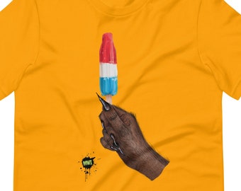 Werewolf Summer Popsicle, Popsicle Shirt, Ice Cream Shirt, Summer Popsicle Shirt, Ice Cream Lover, Summer Shirt Unisex t-shirt