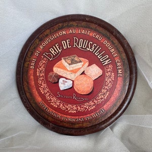 Vintage cheese board, decoupage, handmade, wooden board