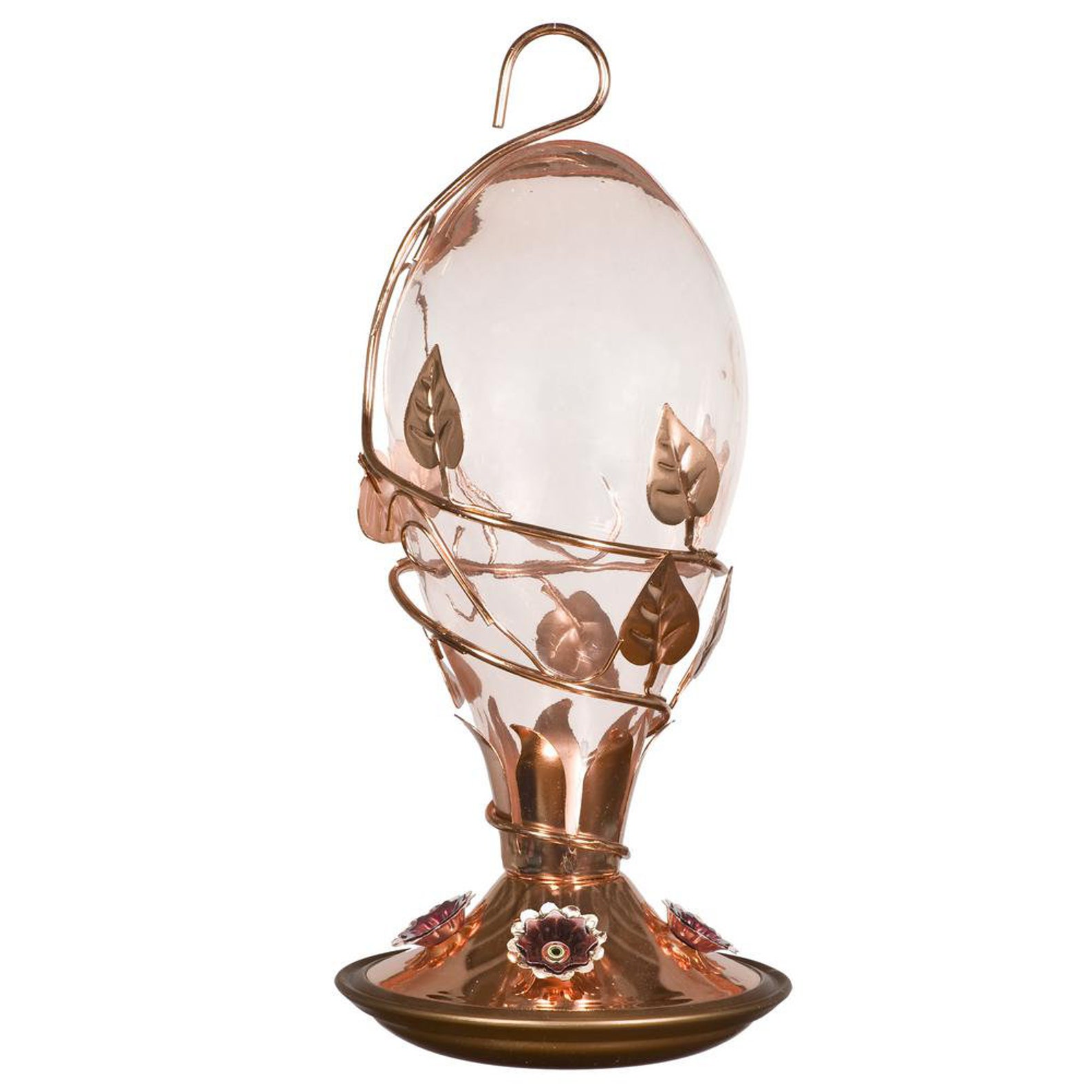 32oz Copper Hummingbird Feeder Hanging Outdoor Bird Feeder Etsy
