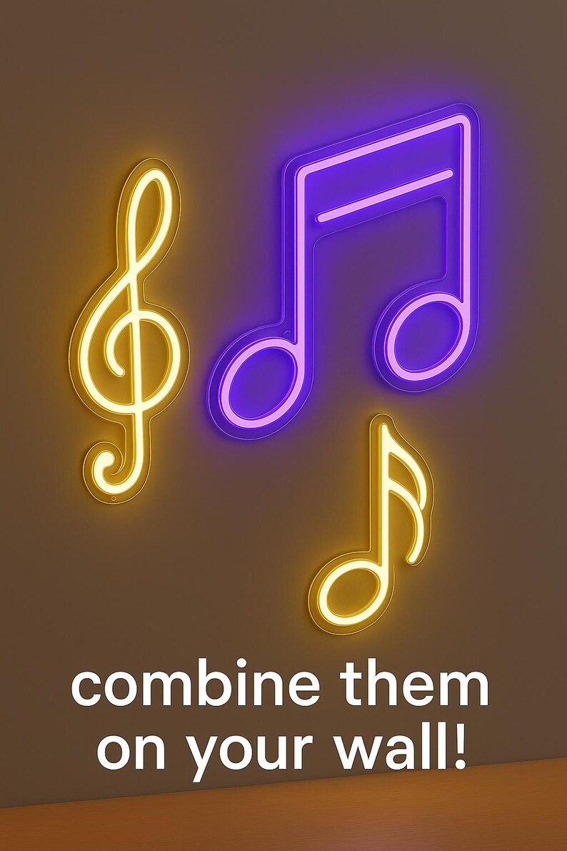 Mini Cute Custom Neon Sign, Bright Playful Personalized LED Light ...