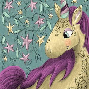 Unicorn Make A Wish I Fine Art Print image 7